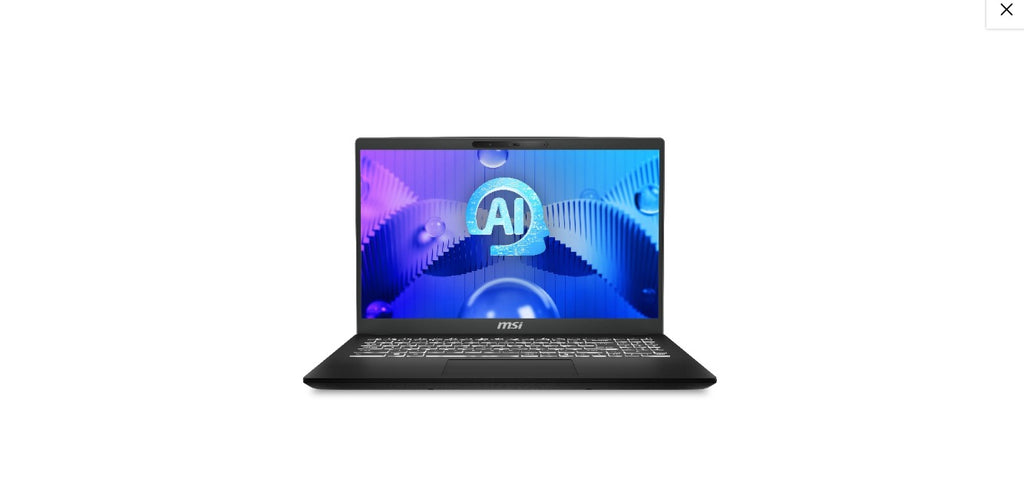 ULTRABOOK MSI MODERN 15 H AI C1MG/ 15.6 FHD / INTEL ULTRA 5 125H HASTA 4.5GHZ / DDR5 16GB (8GB*2) / 512GB SSD / WIN 11 PRO / INCLUYE MOUSE