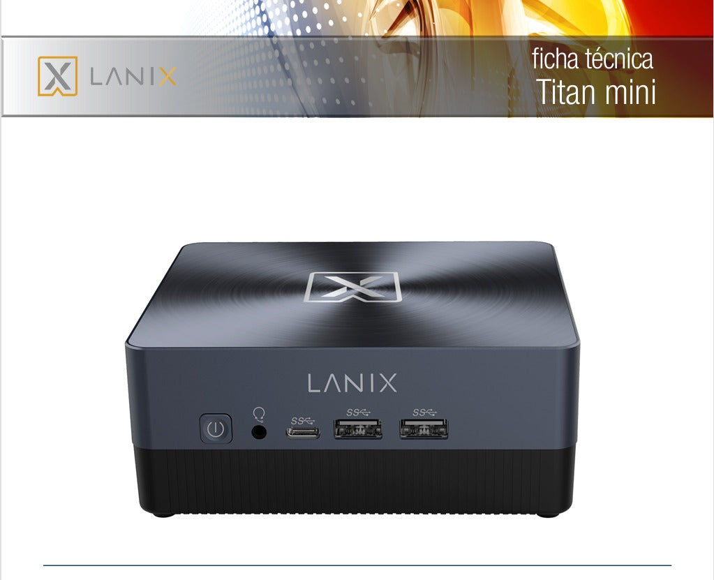 Titan Mini PC i7 con Monitor 24” Full HD | 16GB RAM + 1TB SSD | Windows 11 Pro | Kit Completo