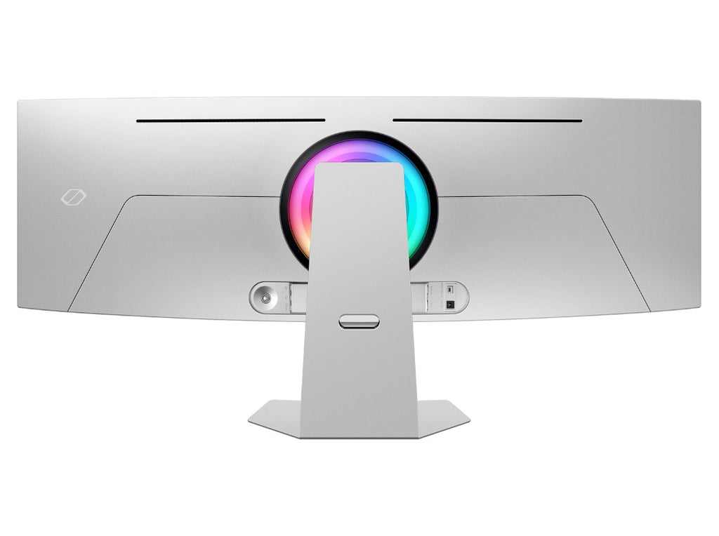 Samsung Odyssey G9 49” OLED Curvo | Monitor Gamer UltraWide 5120x1440 | 240Hz | 0.3ms | Con HDMI, DisplayPort, USB Hub, Baterías Integradas y Color Silver